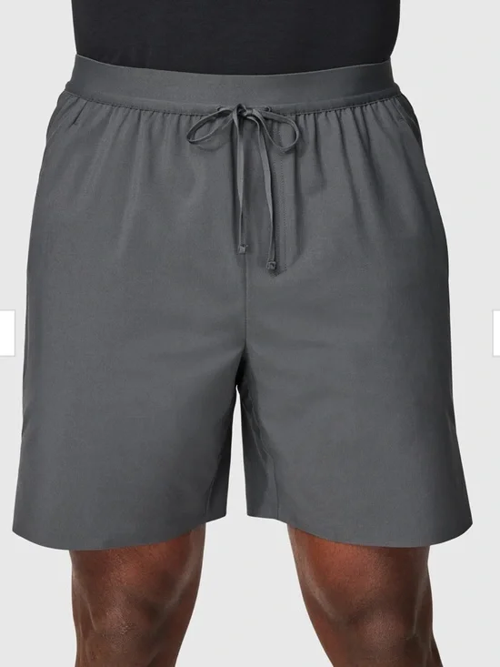 Push FWD Men's 7" Unlined Shorts Grey Size XL - Picture 1 of 10